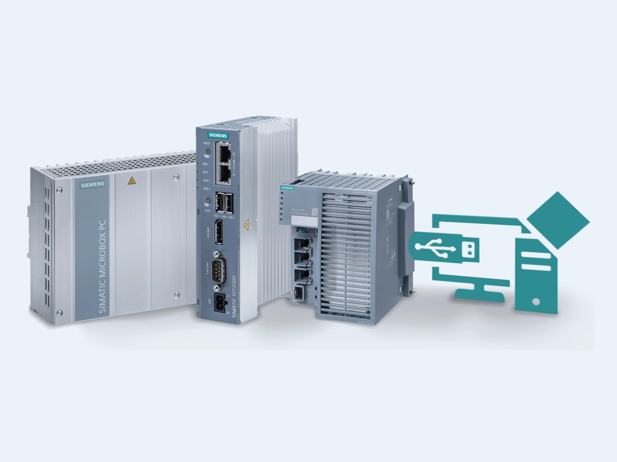 SIMATIC IPC 기반 엣지 디바이스 설치 현장